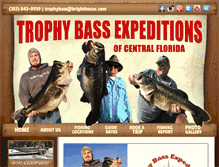 Tablet Screenshot of floridatrophybass.com